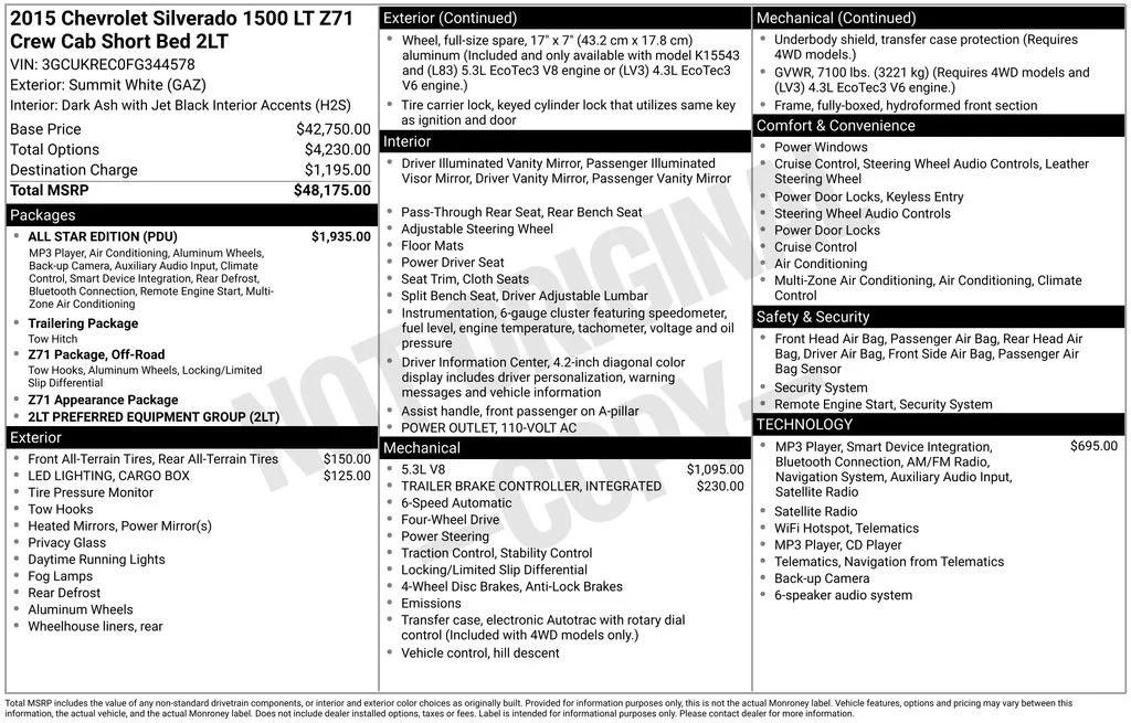 chevrolet silverado 1500 2015 3GCUKREC0FG344578 image chevrolet silverado 1500 2015 3GCUKREC0FG344578 image